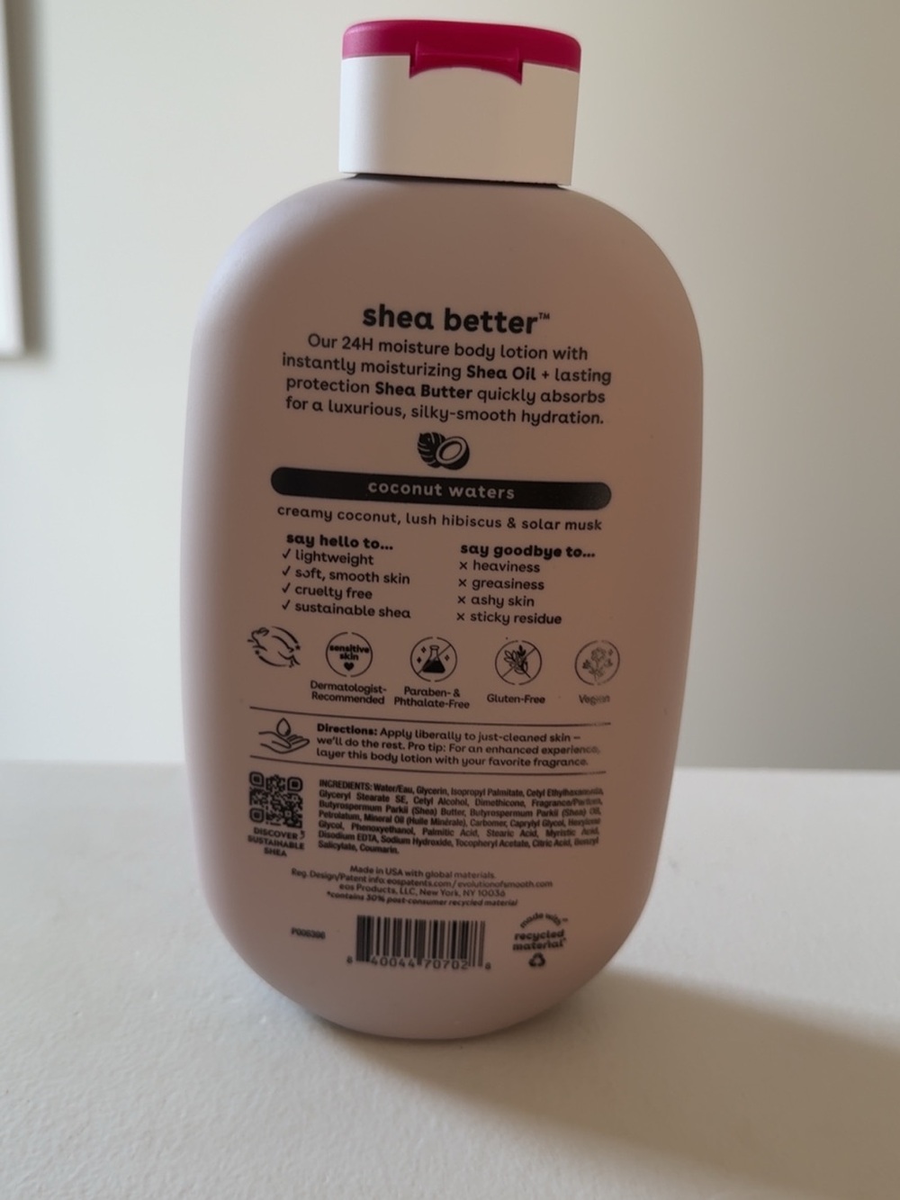 BRAND 🆕 EOS Shea Better 24H Moisture Body Lotion - Coconut Waters 🥥💦 - Picture 7 of 8